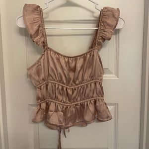 forever 21 tank top with ties